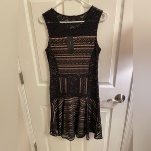 BCBG Maxazria Black lace/Medium dress